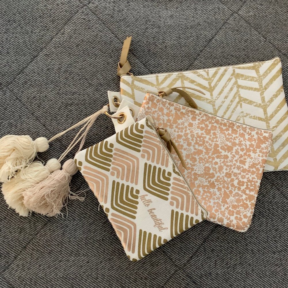 Altar'd State Set of Three Cosmetic Bags, NWT